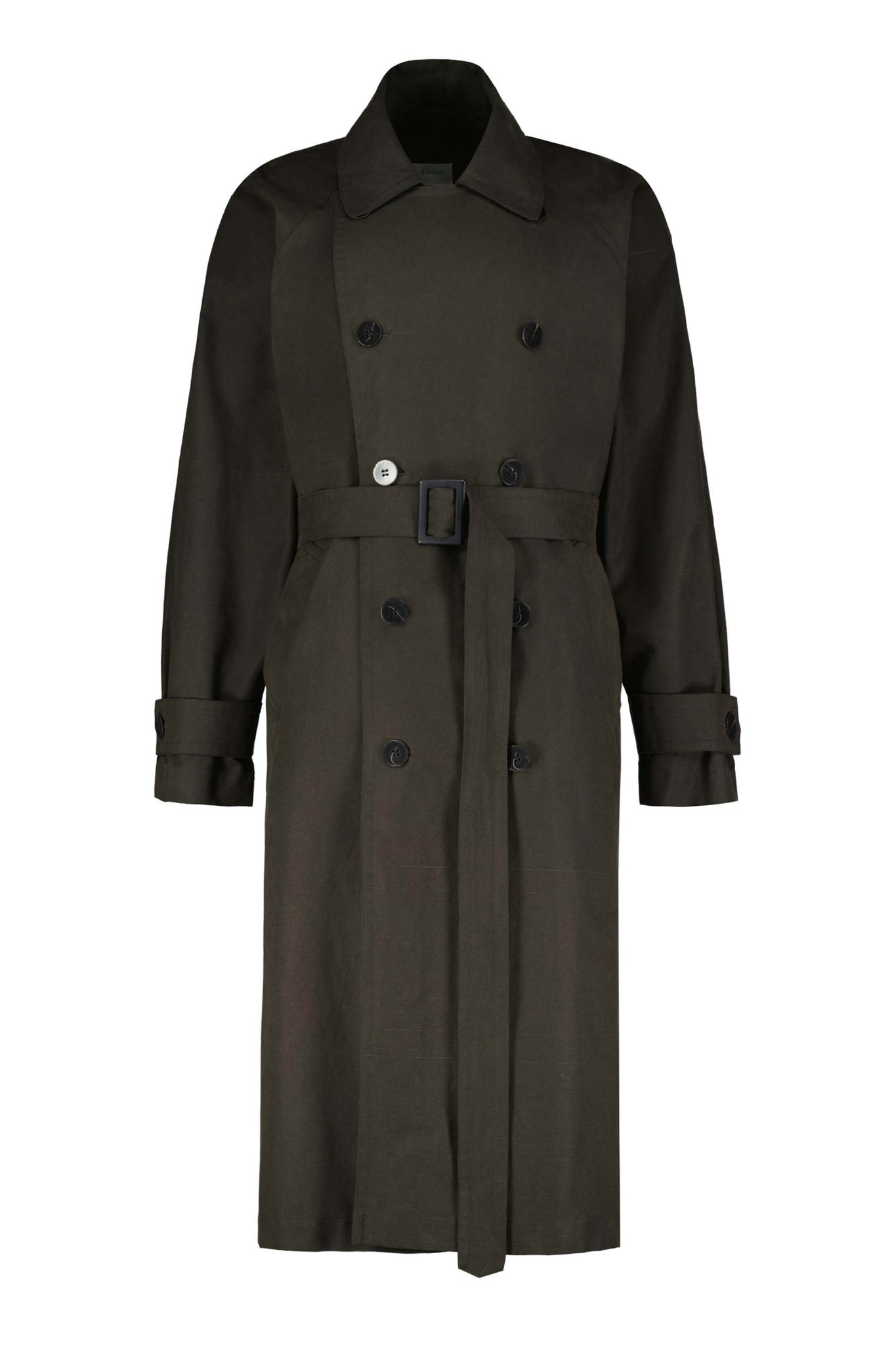 Helmut trench dark green