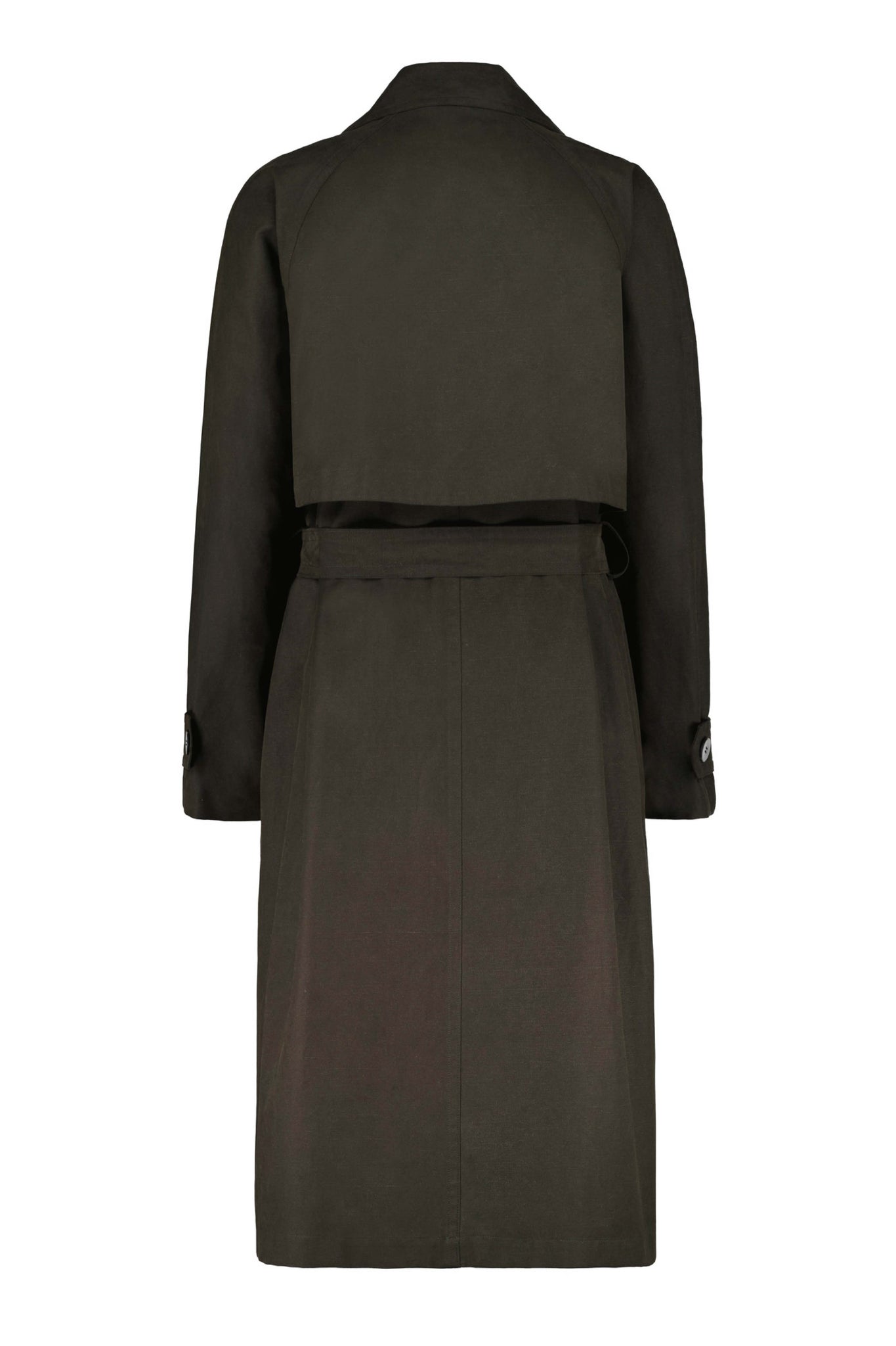 Helmut trench dark green